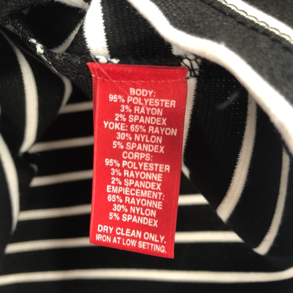 RED Sams Fifth Avenue Size Large Peplum Dress - Picture 6 of 6